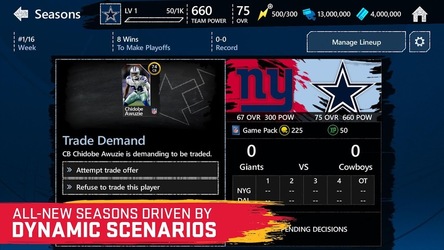 Madden NFL Mobile Football Screenshot 2