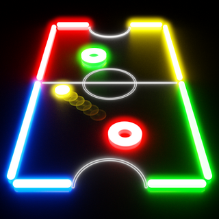 Glow Hockey Icon