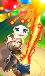 Говорящий Том: бабл-шутер Скриншот 2