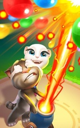 Говорящий Том: бабл-шутер Скриншот 7