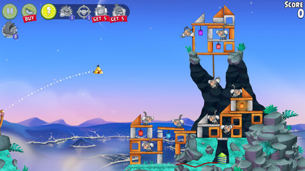 Angry Birds Rio Скриншот 1