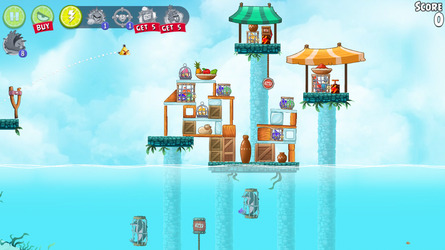 Angry Birds Rio Скриншот 2