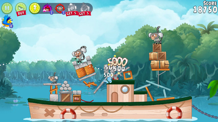 Angry Birds Rio Скриншот 3