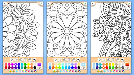 Mandala Coloring Pages Screenshot 1