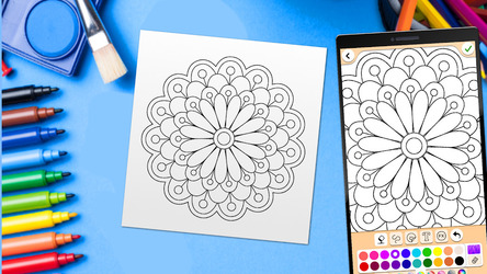 Mandala Coloring Pages Screenshot 4
