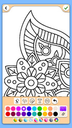 Mandala Coloring Pages Screenshot 5