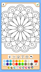 Mandala Coloring Pages Screenshot 6