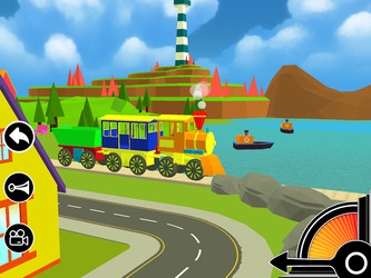 3D Fun Learning Toy Train Game For Kids & Toddlers Screenshot 7