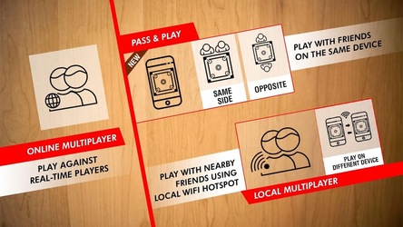 Real Carrom - 3D Multiplayer Game Скриншот 2