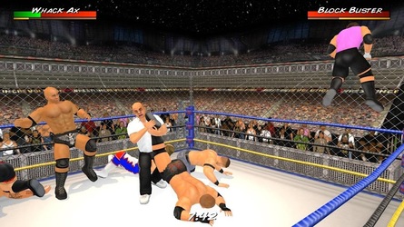 Wrestling Revolution 3D Скриншот 1