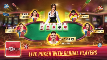Blackjack Gold - Poker & Rummy Screenshot 1