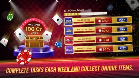 Blackjack Gold - Poker & Rummy Screenshot 3