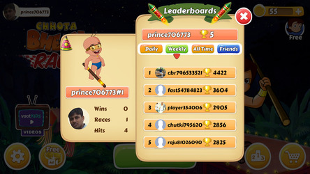 Chhota Bheem Race Game Скриншот 5