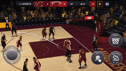 NBA LIVE Mobile Basketball Screenshot 1
