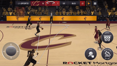 NBA LIVE Mobile Basketball Screenshot 2