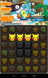 Pokémon Shuffle Mobile Скриншот 6