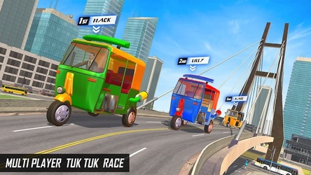 Tuk Tuk Auto Rickshaw Driving Скриншот 6