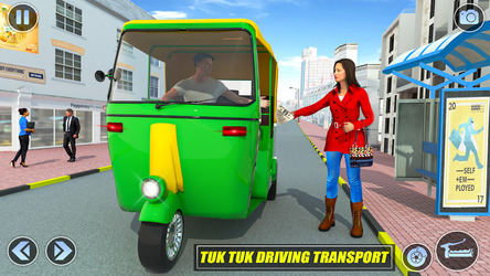 Tuk Tuk Auto Rickshaw Driving Скриншот 7