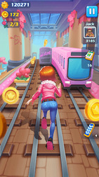 Subway Princess Runner Скриншот 1