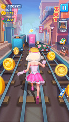Subway Princess Runner Скриншот 2