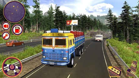 Truck Driving Simulator Games Скриншот 2