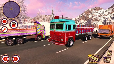 Truck Driving Simulator Games Скриншот 5
