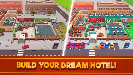 Hotel Empire Tycoon-Кликер Скриншот 1
