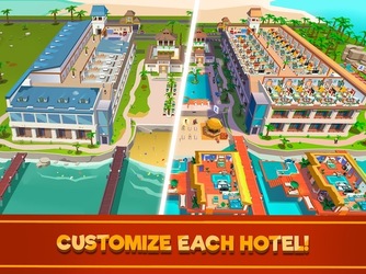 Hotel Empire Tycoon-Кликер Скриншот 8