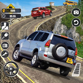 Racing Car Simulator Games 3D Icon