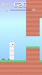 Square Bird - Flappy Chicken Screenshot 1