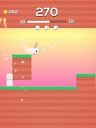 Square Bird - Flappy Chicken Screenshot 7