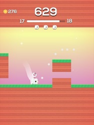 Square Bird - Flappy Chicken Screenshot 8