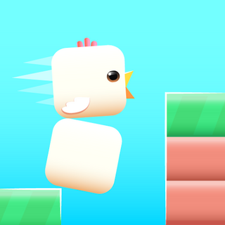 Square Bird - Flappy Chicken Icon