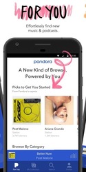 Pandora - Streaming Music, Radio & Podcasts Screenshot 2