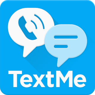 Text Me: Text Free, Call Free, Second Phone Number Иконка