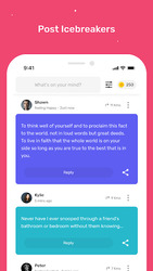 Profoundly: A profound way to make friends Скриншот 1