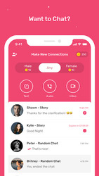 Profoundly: A profound way to make friends Скриншот 3