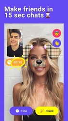 Monkey - random video chat Скриншот 1