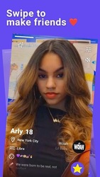 Monkey - random video chat Скриншот 2