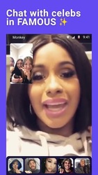Monkey - random video chat Скриншот 7