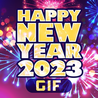 Happy New Year 2023 GIFs Icon
