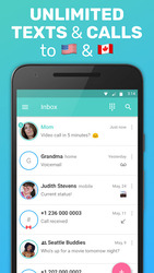FreeTone Free Calls & Texting Скриншот 1