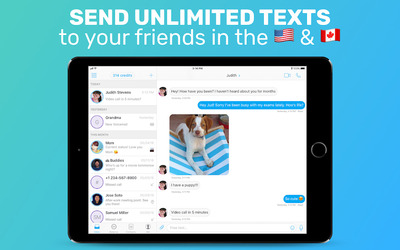 FreeTone Free Calls & Texting Скриншот 6