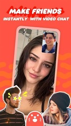 HOLLA - Live Random Video Chat Screenshot 1