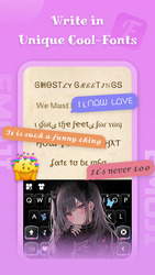 Emoji keyboard - Themes, Fonts Screenshot 5
