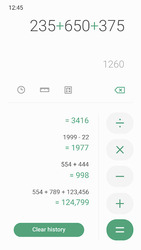 Samsung Calculator Скриншот 1
