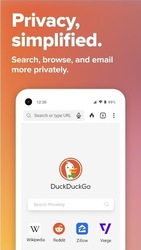 DuckDuckGo Private Browser Скриншот 1