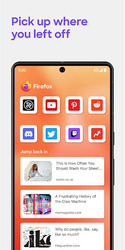 Firefox: приватный браузер Скриншот 2
