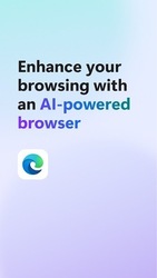 Microsoft Edge: AI browser Screenshot 1