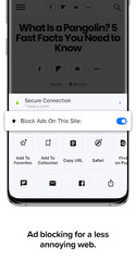 Браузер Cake – конфиденциальный с бесплатным VPN Скриншот 5